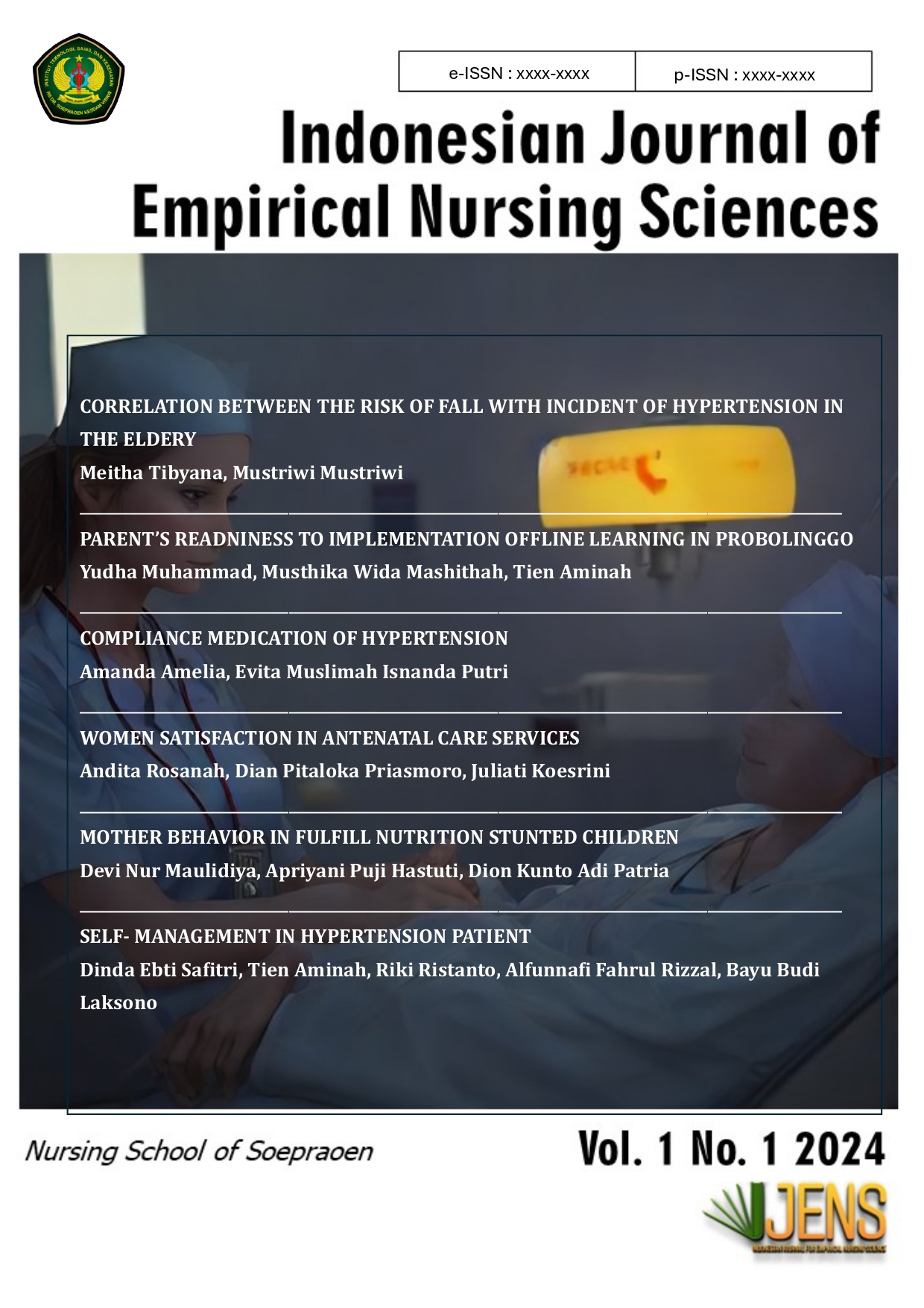 Indonesian Journal of Empirical Nursing Sciences Vol. 1 No. 1 2024
